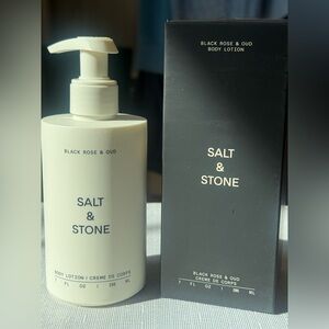 Salt & Stone Black Rose & Oud Body Lotion 7oz New In Box